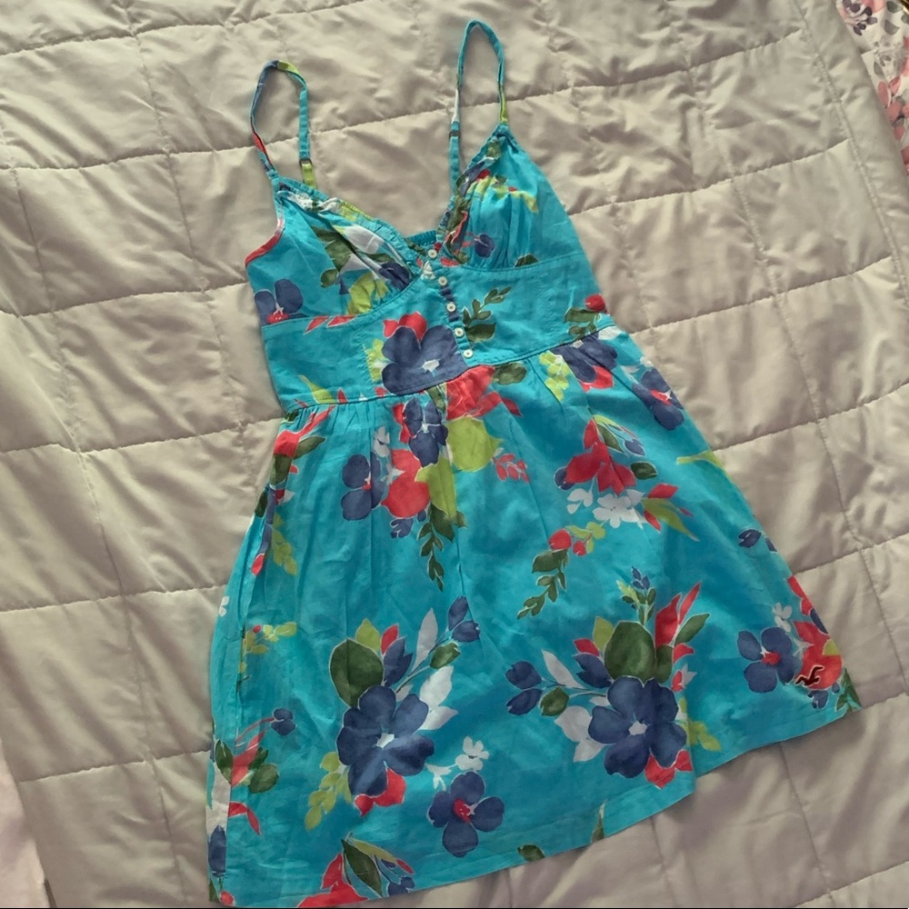 WOMEN’S HOLLISTER COTTON FLORAL SUNDRESS